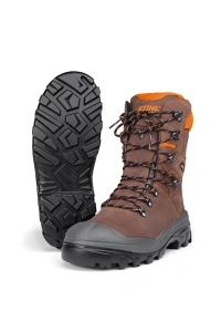 Chaussures en cuir, pour tronçonneuse, DYNAMIC S3, taille 44